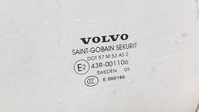 2003 - 2007 Volvo V70  Estate Left Front Door Window