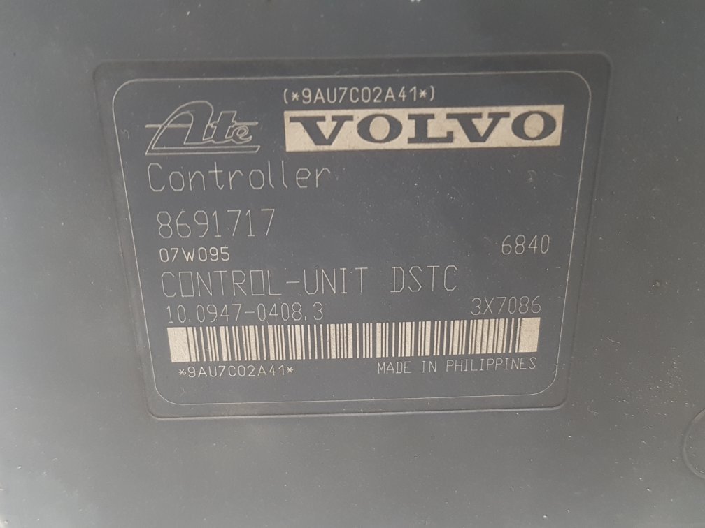 2000 - 2004 Volvo V70  Estate ABS Pump/Modulator 8619465