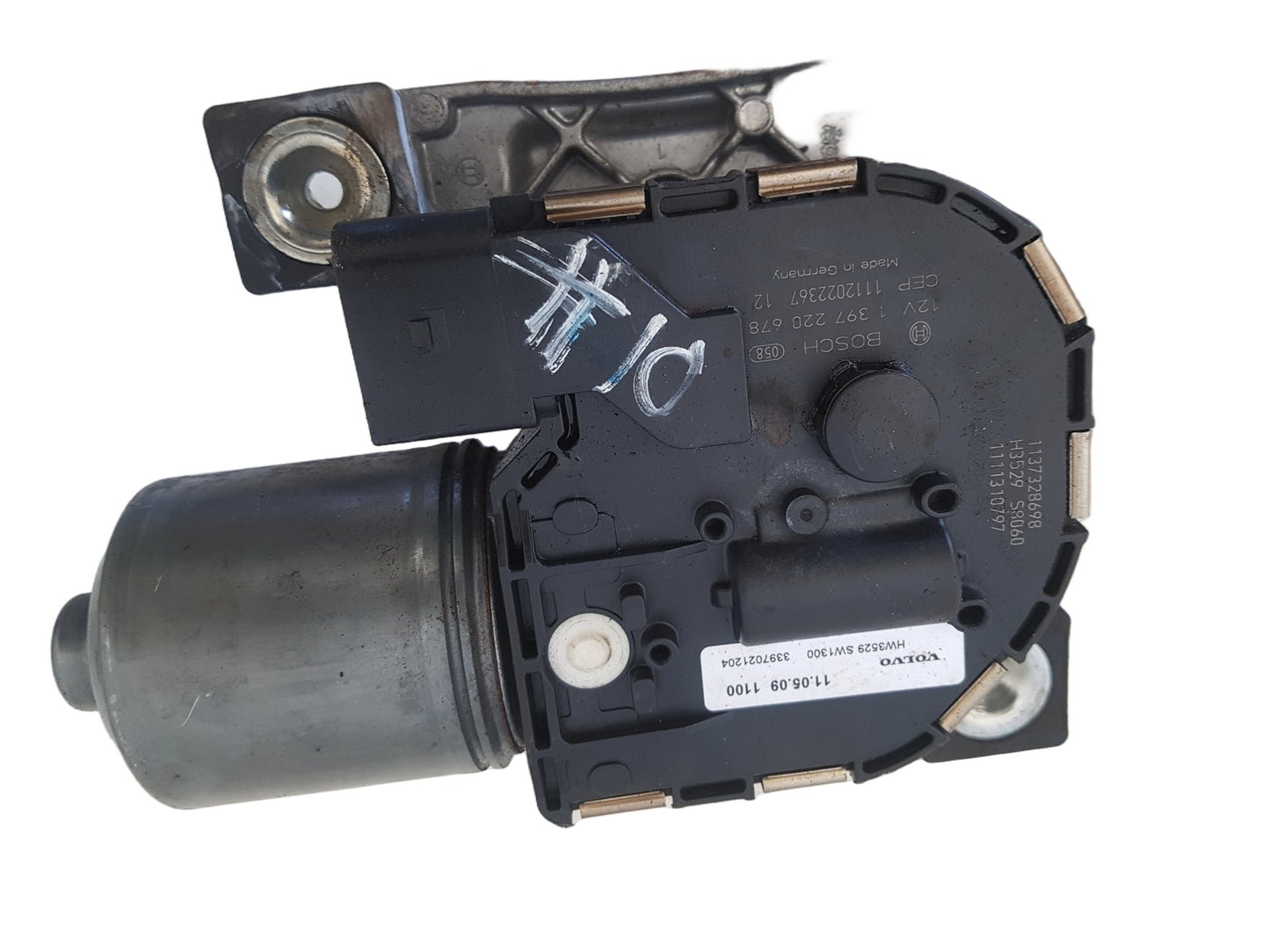 2006 - 2013 Volvo C70 II 542 Convertible Front Wiper Motor 31276381