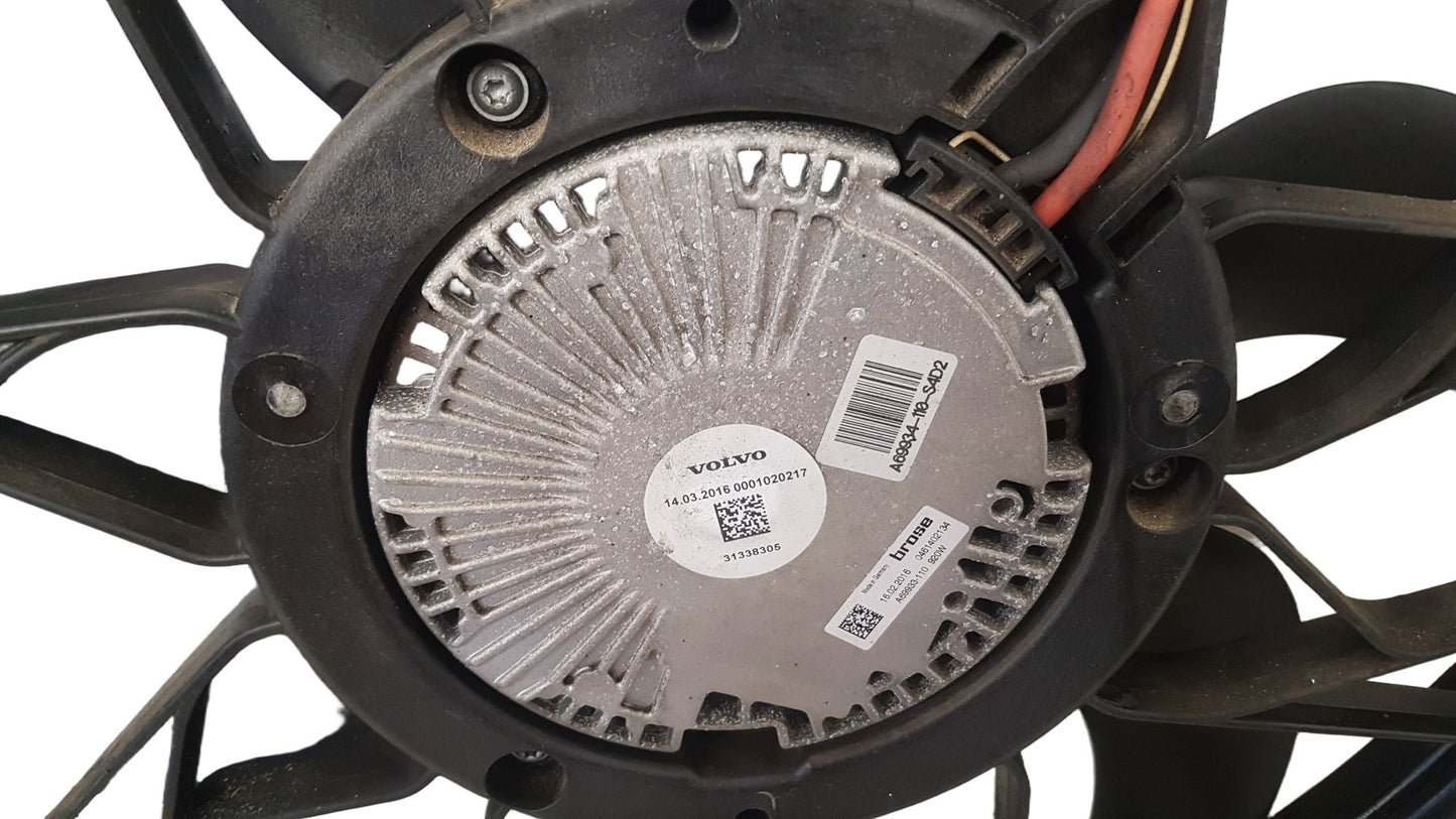 2015 - 2022 Volvo XC90 II 256 SUV Radiator Fan 31338305
