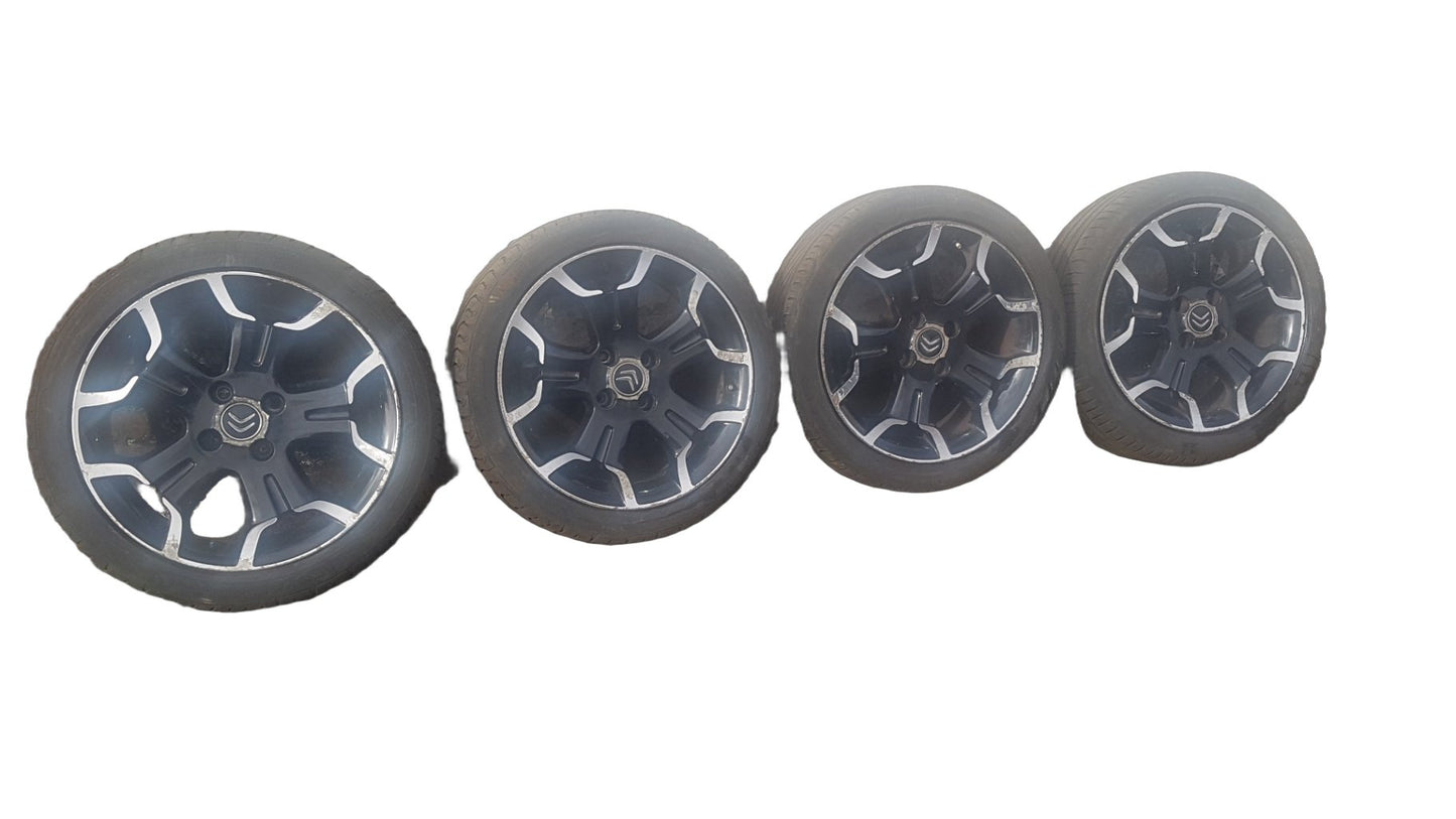 2009 - 2014 Citroen DS3 A55 Hatchback Alloy Wheel Set 9687754377