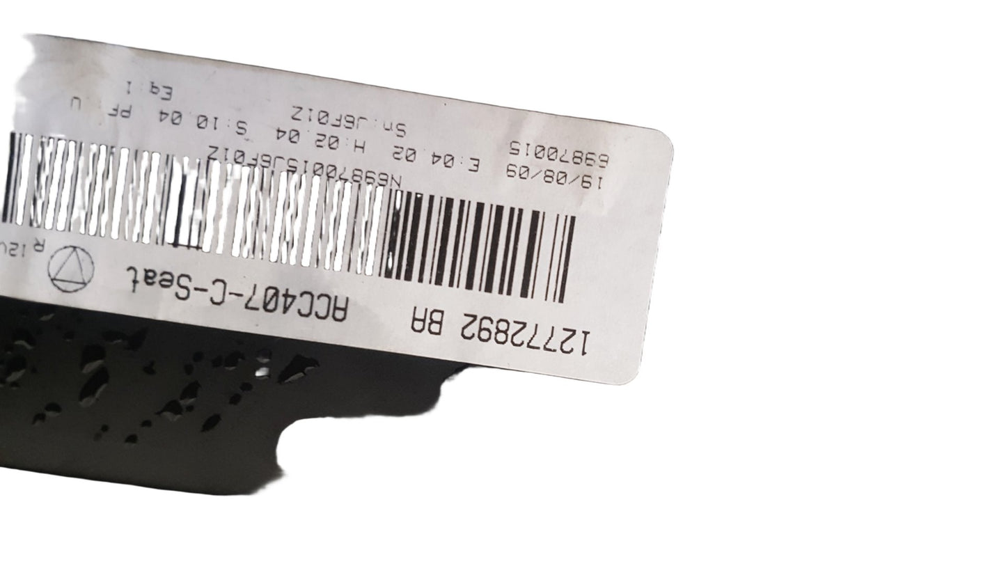 2009 Saab 9-3 YS3F Saloon Heater Controls 12772892