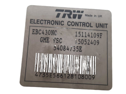2005 - 2011 Saab 9-3 YS3F Saloon ABS Pump/Modulator 12773673