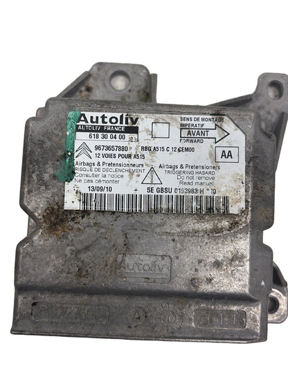 2009 - 2014 Citroen DS3 A55 Hatchback Airbag Module/Sensor 9673657880