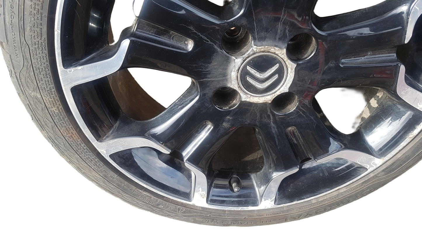 2009 - 2014 Citroen DS3 A55 Hatchback Alloy Wheel Set 9687754377