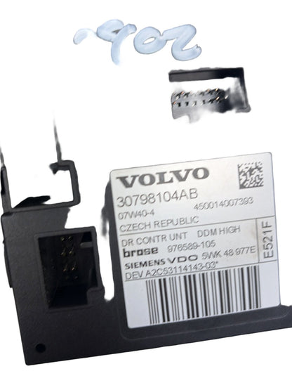 2007 - 2012 Volvo C30 533 Hatchback Right Front Window Regulator/Motor 30798104