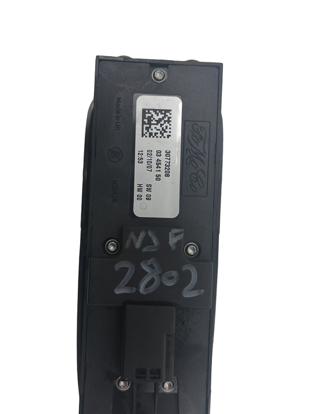 2007 - 2012 Volvo C30 533 Hatchback Front Window Switch 30773208