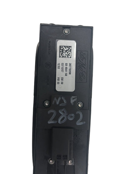 2007 - 2012 Volvo C30 533 Hatchback Front Window Switch 30773208