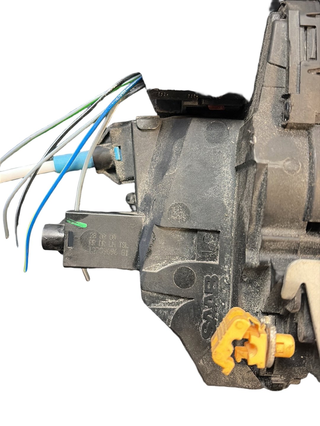 2009 Saab 9-3 YS3F Saloon Left Rear Lock Mechanism 12759696