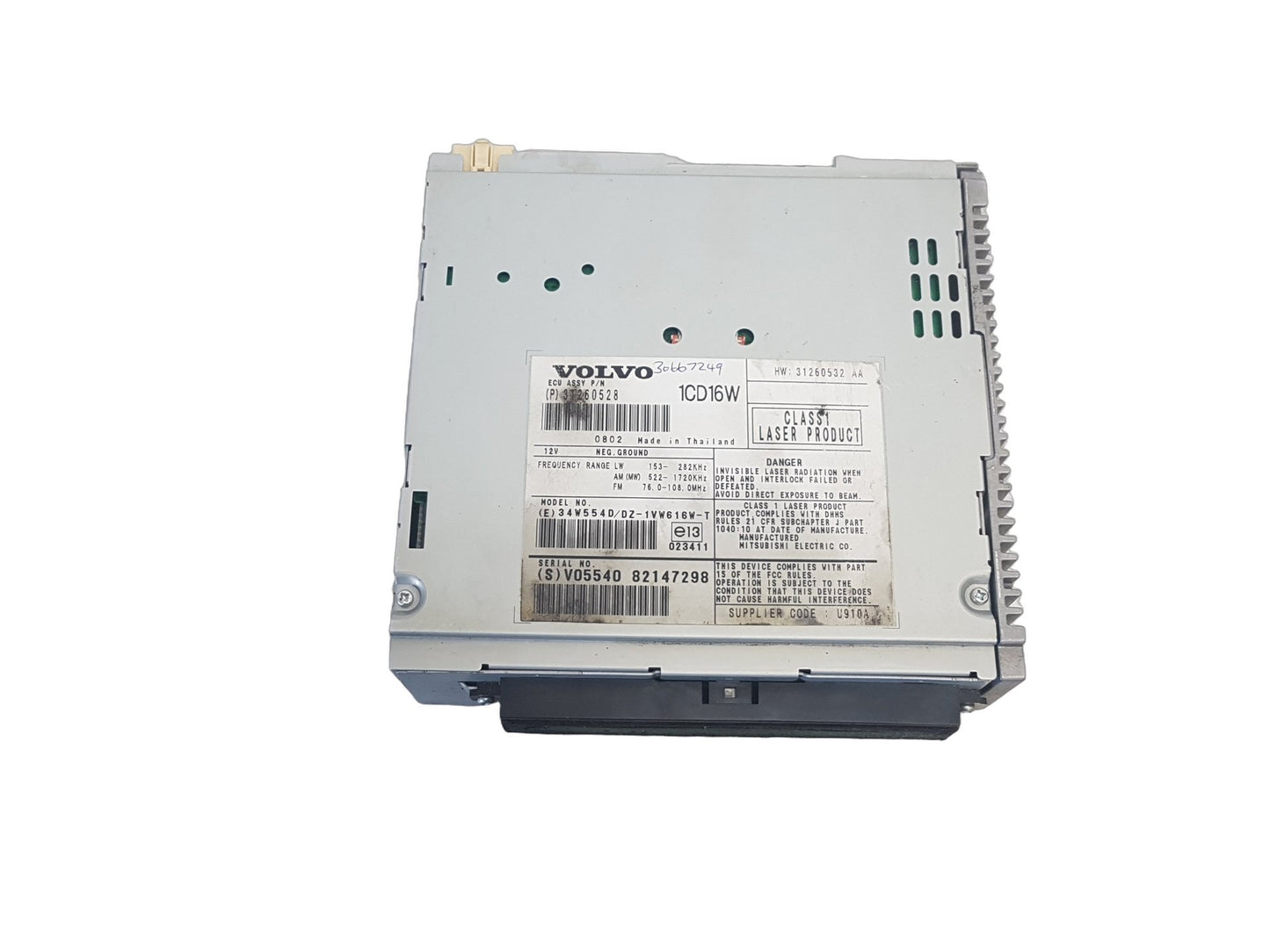2005 - 2012 Volvo XC90  Estate CD Player 31260528