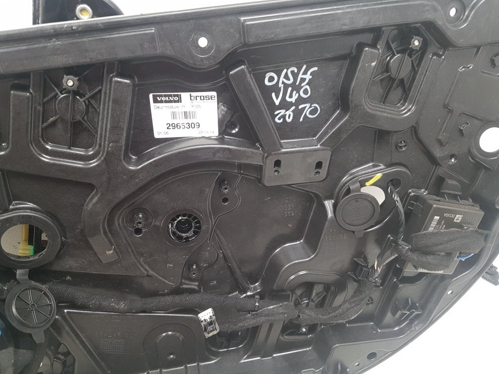 2014 Volvo V40  Hatchback WINDOW REGULATOR/MECH ELECTRIC  (FRONT DRIVER SIDE) 31276216