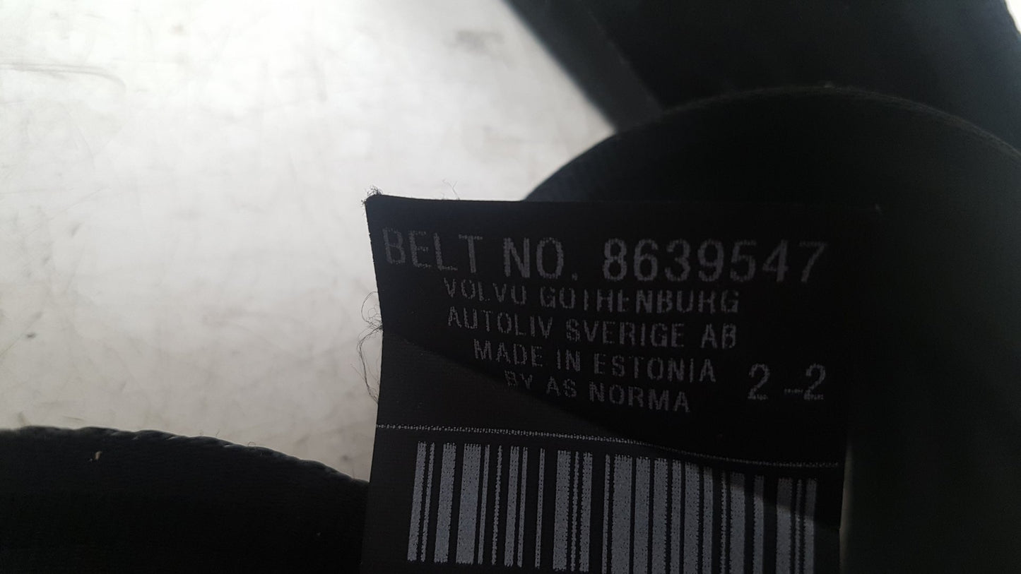 2004 - 2010 Volvo S40  Saloon Left Rear Seat Belt 8639547