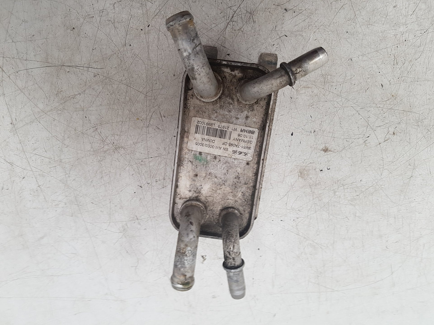 2007 Volvo C70  Convertible Engine Oil Cooler 3M51-7A095-DF