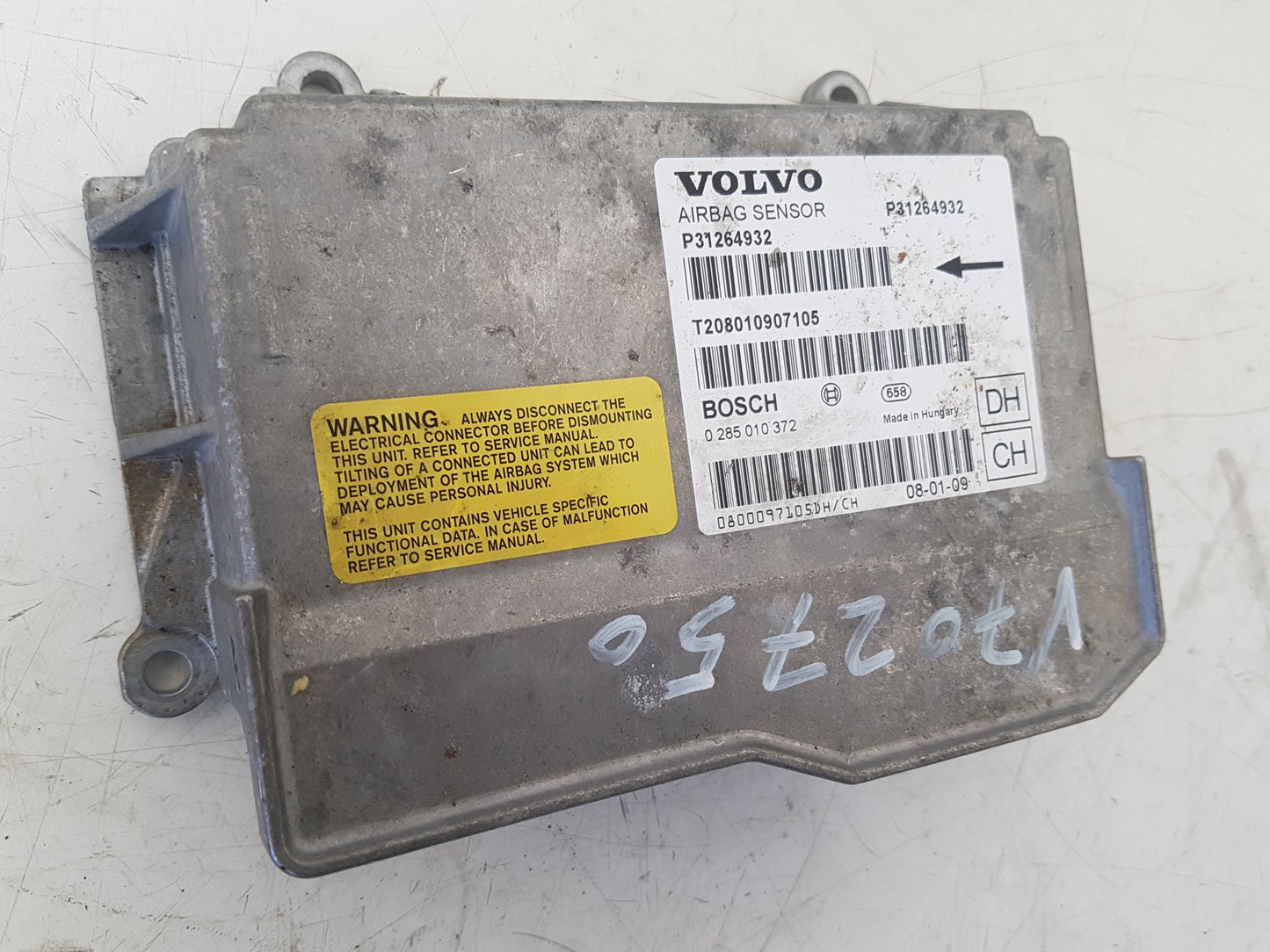 2008 - 2011 Volvo V70  Estate Airbag Module 31264932
