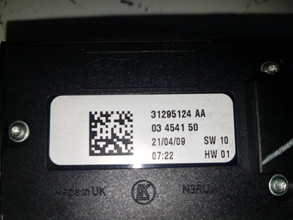 2006 - 2010 Volvo C30  Hatchback Right Front Window Switch 31295124-AA