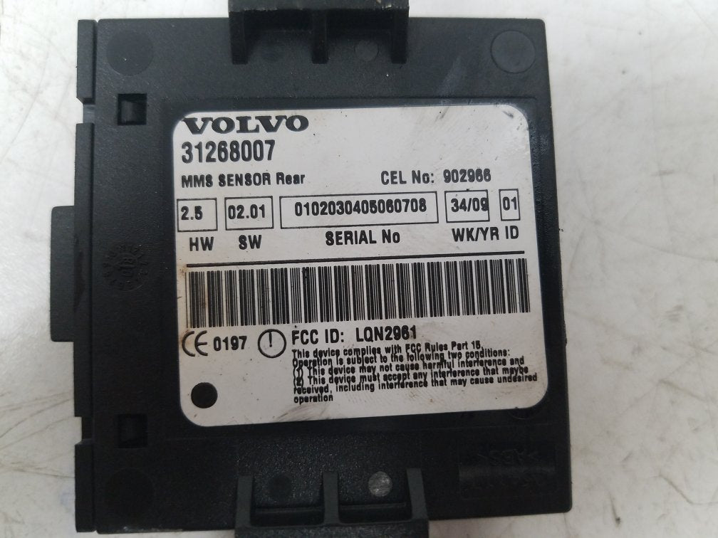 2008 - 2009 Volvo C70  Convertible MASS MOVEMENT SENSOR 31268007