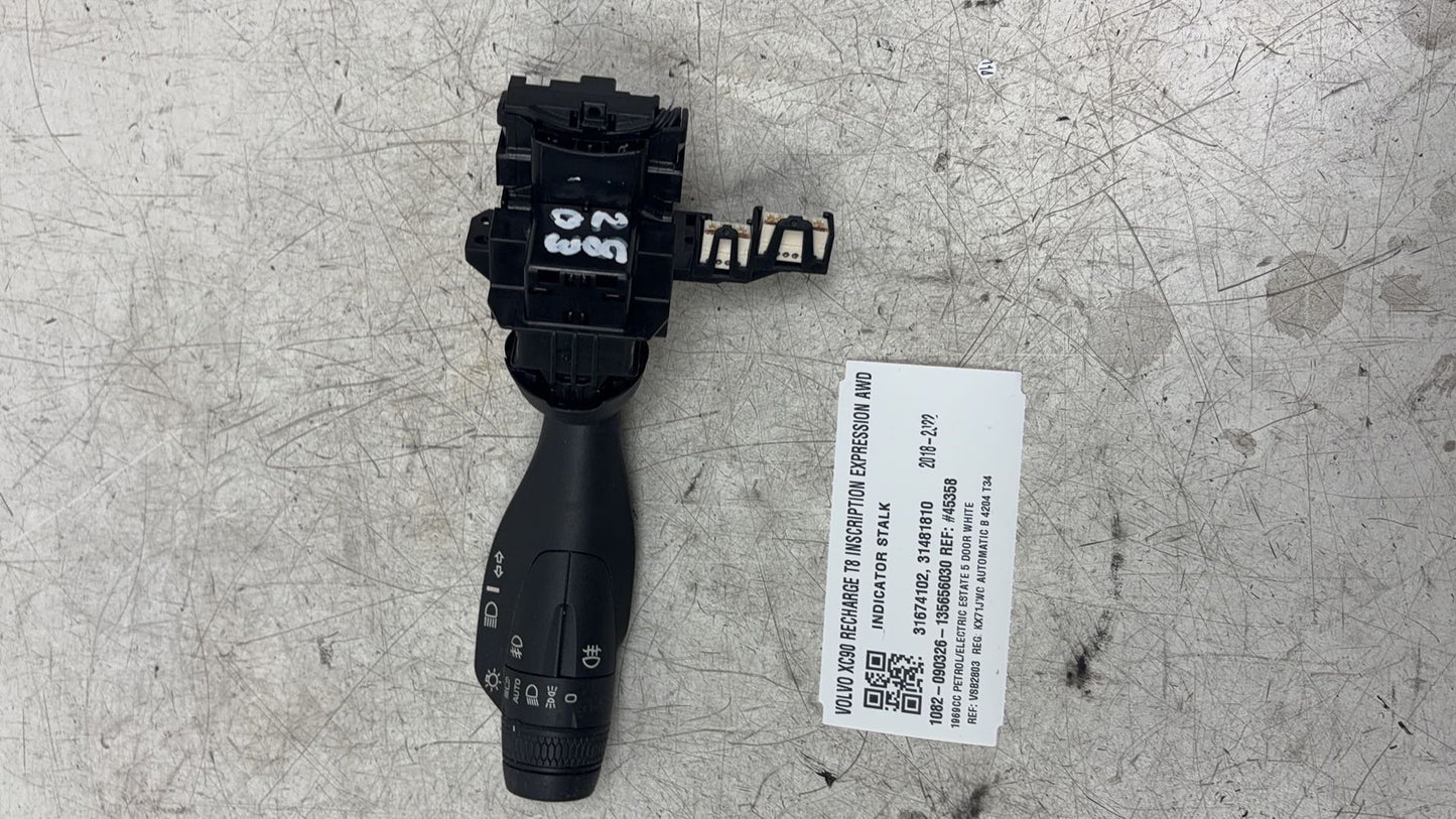 2016 - 2023 Volvo XC90 II 256 Estate Indicator Stalk 31674102
