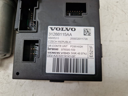 2004 - 2010 Volvo V50   Estate WINDOW REG MOTOR (PASSENGER SIDE FRONT) 31288115