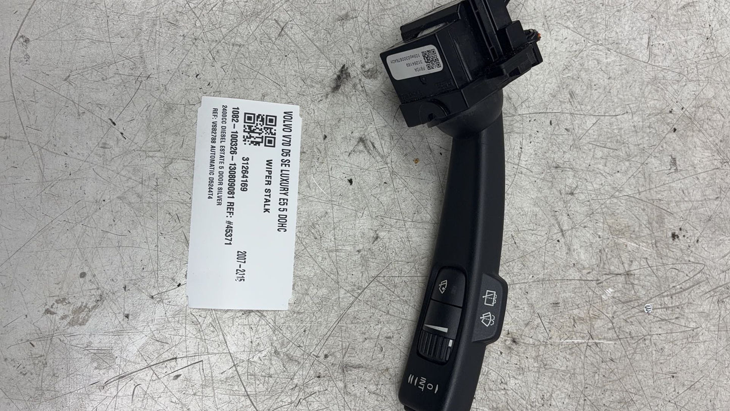 2008 - 2011 Volvo V70  Estate Wiper Switch 31264169
